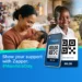 Examples of different charities and the text: "Show your support with Zapper. #MandelaDay"